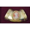 Image 2 : (2) Vintage Cameo Scarf Rings/Slides