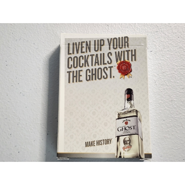 Jim Beam Jacob's Ghost Whiskey Playing Cards