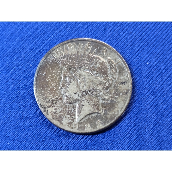 1923- S 90% Silver Peace Dollar