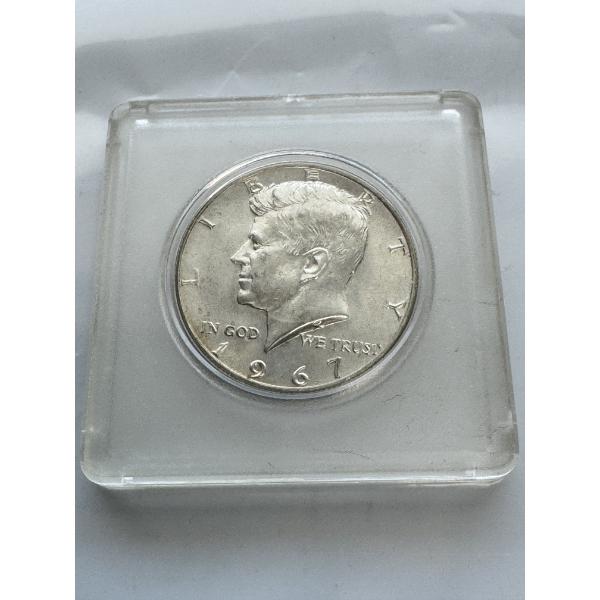 1967 United States Kennedy 40 Percent Silver Half Dollar - Mint Condition 