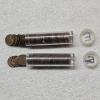 Image 1 : Two Plastic Tubes Of Mixed Error United States Wheat Cents And Canadian Small Cents FV: $1.00