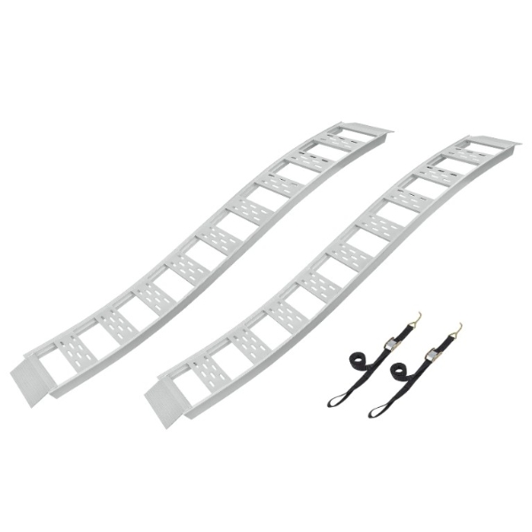 NEW IN PLASTIC Cargo Smart Aluminum S-Curve Fixed Ramp With Treads ~ 12" WIDE X 90" LONG ~