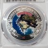 Image 2 : 2024 Cook Islands $5 Beauty of the World Champagne Pools PCGS MS70 1 oz .9999 Silver