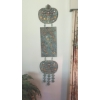 Image 1 : Vintage Cast Iron 3 Section Japanese Wall Hanging - See Pics - Measures 57" L x 12" W