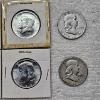 Image 4 : Collection of Historic 90% Silver United States Half-Dollars FV: $4.50