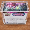Image 2 : EMPTY Pokemon Sword & Shield Fusion Strike Booster Box in Protective Acrylic Display