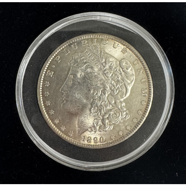 1890 United States Morgan Silver Dollar - Beautiful Condition 