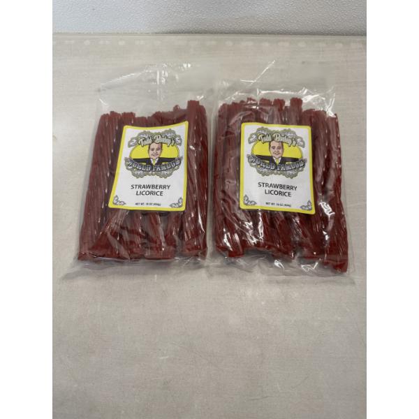 Todd Bosley's World Famous Red Licorice - 2 Brand New Packages 16 Ounces 