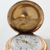 Image 3 : Beautiful Vintage Elgin Gold-Tone Pocket Watch 15 Jewels