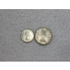 Image 3 : Two Silver Canadian Coins - 1955 Silver Quarter (ASW: 0.15 oz) & 1964 Silver Dime (ASW: 0.06 oz)