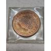 Image 4 : One AVDP Ounce of Copper with Protective Sleeve - Walking Liberty Design