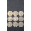 Image 2 : Years 1943, 1944, 1945 35% Silver Jefferson Wartime Nickels - Face Value: $0.75