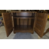 Image 4 : *Pick Up At Mantua Home-No Shipping Available* Charming Rustic Oak Quilt/Blanket Stand & Cupboard