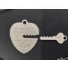 Image 2 : Sterling Silver Group Including A Beautiful Heart & Key Pendant Set Total Weight 39.2 Grams