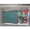 Image 5 : Large Red & Green Tote With New And Like New Linens, Towels, Placemats & More