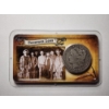 Image 1 : 1884 United Stated Morgan 90% Silver Dollar From Comstock Lode with Information Display