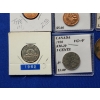 Image 6 : Assorted Canadian Coins Including UNC, GEM BU, VG One Cents, 5 Cents, 10 Cents Pieces