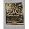 Image 2 : Pokemon Gold Plated Burger King Edition Trading Card with Protective Case - Mewtwo