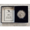 Image 2 : 2012 1oz. Uncirculated Silver American Eagle in Original Packaging - AFV $1.00