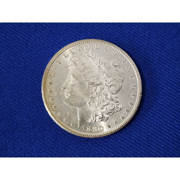 1880-S 90% Silver Morgan Dollar	