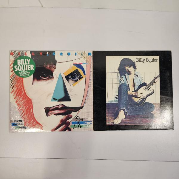 Billy Squier - Signs Of Life (1984) & Don't Say No (1981) Vinyl Albums