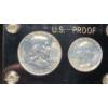 Image 2 : 1958 Silver Proof Coin Set In Acrylic Holder - Silver Face Value: $0.85