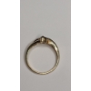 Image 5 : 14K Gold Geometric Australian Opal Inlay, Diamonds & Possible Tanzanite Ring -Size 7.5- Weight: 3.6g