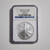 Image 1 : NGC MS70 Graded 2007-W Silver 1 Oz American Eagle Early Releases ~ WEST POINT MINT!