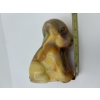 Image 4 : Adorable Degenhart Glass Dog Figurine - Ivory - ~2.5 inches