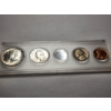 Image 2 : 1964 Coin Set in Holder Ft. $0.75 Face Value in 90% Silver - Missing Dime
