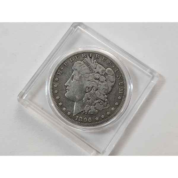 Better-Date 1896-O 90% Silver Morgan Dollar In Protective Case
