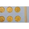 Image 14 : Assorted Years/Mint Marks Lincoln Wheat & Memorial Cents In Blank Whitman Coin Book - FV $0.74