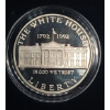 Image 5 : 1992-W U.S White House 200th Anniversary Proof 90% Silver Dollar In Original Box With COA