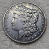 Image 1 : 1890 Morgan 90% Silver Dollar FV: $1.00