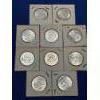 Image 7 : Lot of 10 90% Silver 1964 Kennedy Half-Dollars, FV $5.00