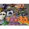 Image 4 : Large Group Of Brand New Fun Halloween Items Including Socks, Stickers, Party Bulb, Carving Tools, J
