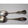 Image 4 : x2 Mount Union College Alliance Ohio Souvenir Spoons TW: 36.2g