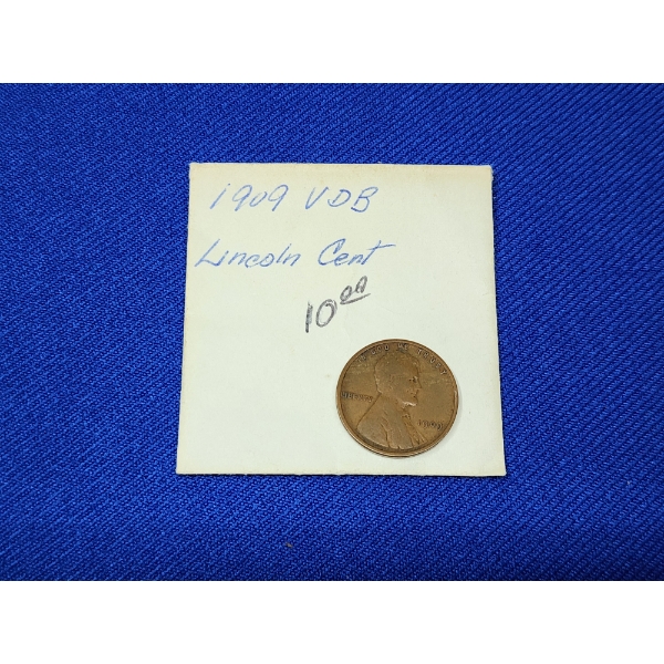 U.S. 1909 V.B.D. Lincoln Cent