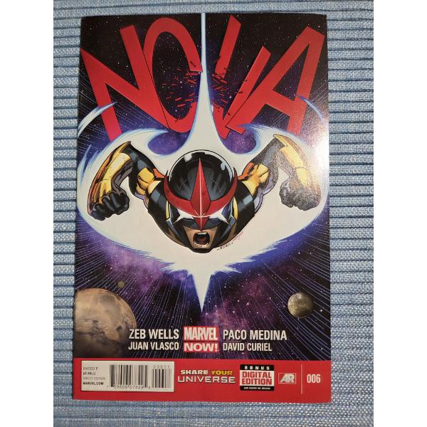 Marvel 006 Nova Comic In Excellent Condition