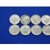 Image 2 : $1.00 Face Value of 90% Silver U.S Dimes & (1) 80% Silver Canadian Dime 