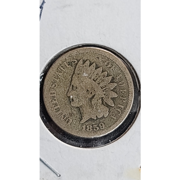 1859 Indian Head Penny 
