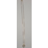 Image 3 : 14K Yellow Gold Heart Pendant With Diamonds On 14K Yellow Gold 20" Chain - Total Weight: 5.5g