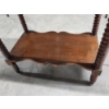 Image 4 : Beautiful Antique Tea Cart on Wheels with Assorted Stainless-Steel Utensils 30x32in