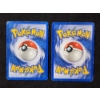 Image 2 : Two Vintage RARE Electrode Non-Holo Pokemon Trading Cards ~ BASE SET & JUNGLE!