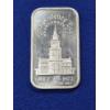 Image 2 : Vintage July 4th One Troy Ounce .999 Fine Silver Bar - Mint Condition