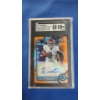 Image 1 : SGC 2021-22 Bowman U BCPA-JME John Metchie III Chrome Prospect Auto Orange Shim Ref 17/25 Graded 10