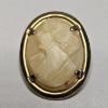 Image 2 : Pair of Vintage Stylish Late Victorian Era Cameo Brooches