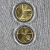 Image 1 : Lot of Two Polish 2003 2 Zlote Coins ~ Beautiful Gold Plating Over Brass Coin! 