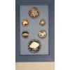 Image 7 : 1987 United States Prestige Coin Set Featuring 90% Silver Bicentennial Silver Proof Dollar 