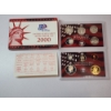 Image 1 : 2000 United States Mint Silver Proof Set: 90% Silver Quarters, Half Dollar, & Dime